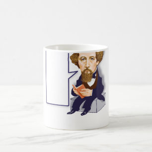 Caneca De Café Copo de Charles Dickens (1812 - 1870)