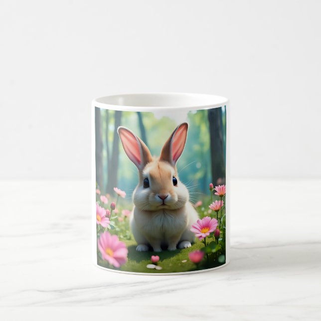 Caneca De Café copo de coelho (Centro)