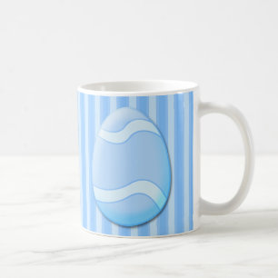 Caneca De Café Copo de Coloração de Ovos de Páscoa Azul