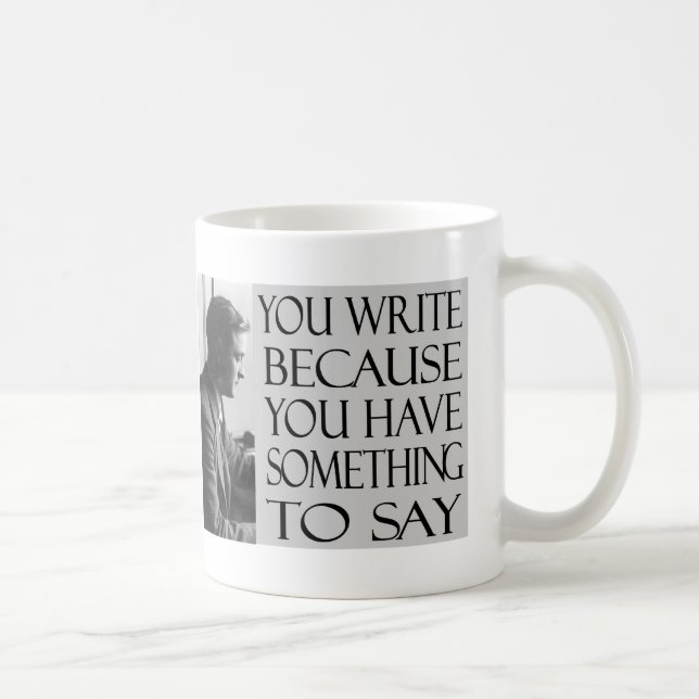 Caneca De Café Copo de F. Scott Fitzgerald (Direita)