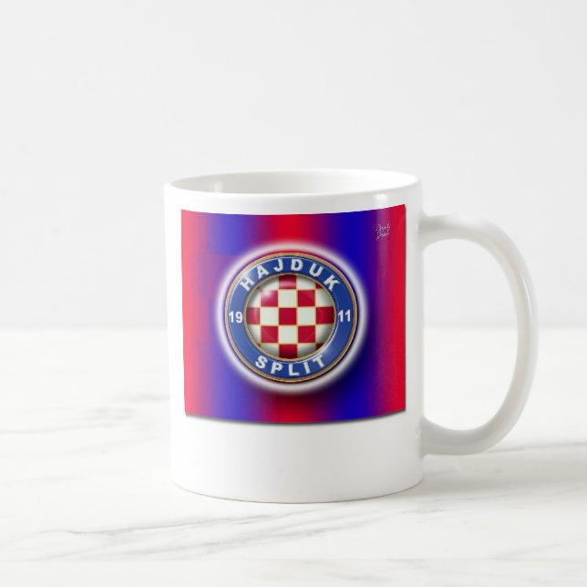 Caneca De Café COPO de Hajduk-Hrvatska (Direita)