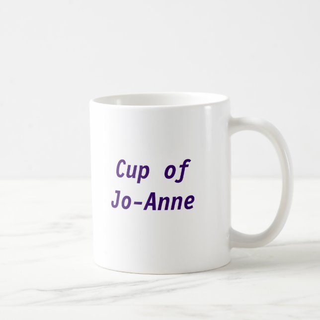 Caneca De Café Copo de Joanne (Direita)