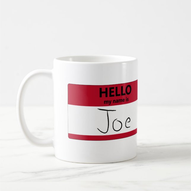 Caneca De Café Copo de Joe (Esquerda)
