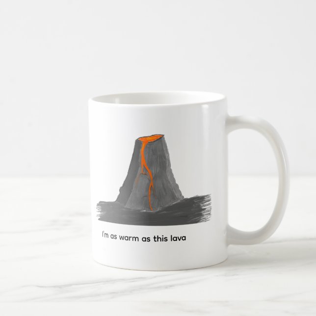 Caneca De Café Copo de lava (Direita)