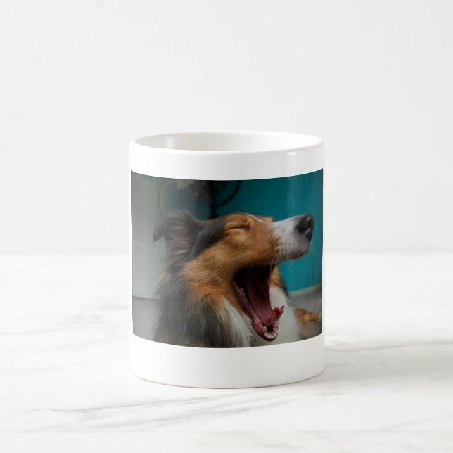 Caneca De Café Copo de Sheltie (Centro)