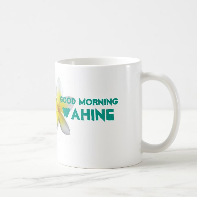 Caneca De Café Copo de Wahine do bom dia (Direita)
