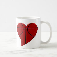 Copo do basquetebol do coração