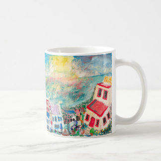 Caneca De Café Copo do por do sol de Mykonos