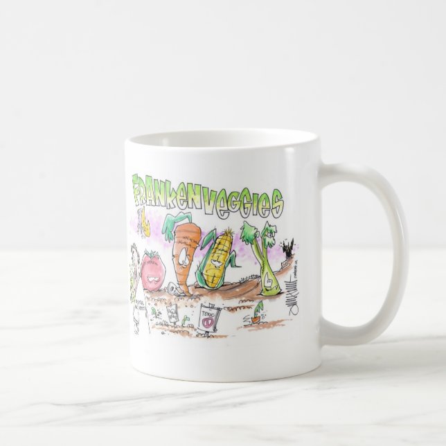 Caneca De Café Copo dos vegetarianos de Franken (Direita)