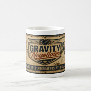 Caneca De Café Copo engraçado de mecânico de aeronaves - Negociad