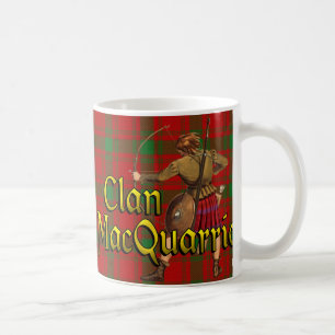 Caneca De Café Copo ideal escocês de MacQuarrie do clã