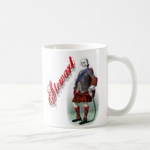 Caneca De Café Copo ideal escocês de Stewart do clã