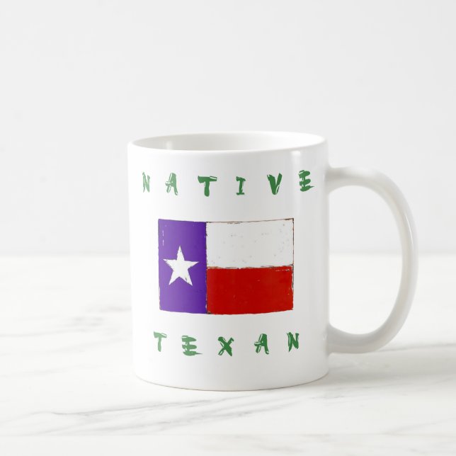 Caneca De Café Copo nativo do Texan (Direita)