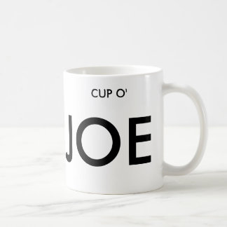 CANECA DE CAFÉ COPO O', JOE