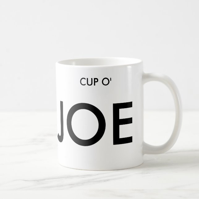 CANECA DE CAFÉ COPO O', JOE (Direita)