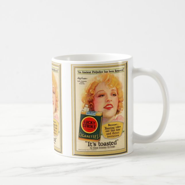 Caneca De Café Copos afortunados do anúncio 30s (Direita)