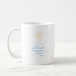 Caneca De Café copos-do-mar