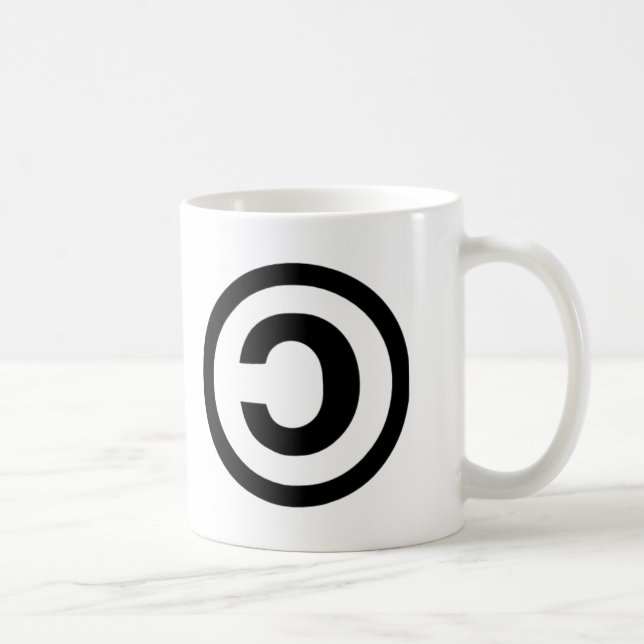 Caneca De Café Copyleft (Direita)