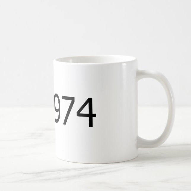 Caneca De Café Copyright 1974 (Direita)
