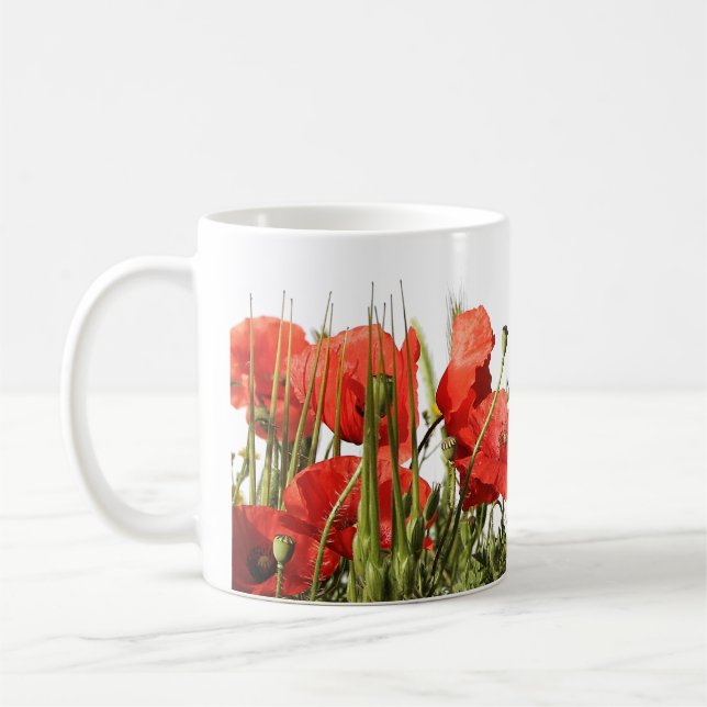 Caneca De Café Coquelicots sur Mug et tasse. (Esquerda)