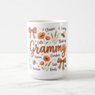 Caneca De Café Coquete Botânico Dia das Mães/Avó