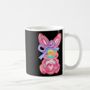 Caneca De Café Coquete Coelhinho Fofo de Páscoa Gravata Tinta Coe