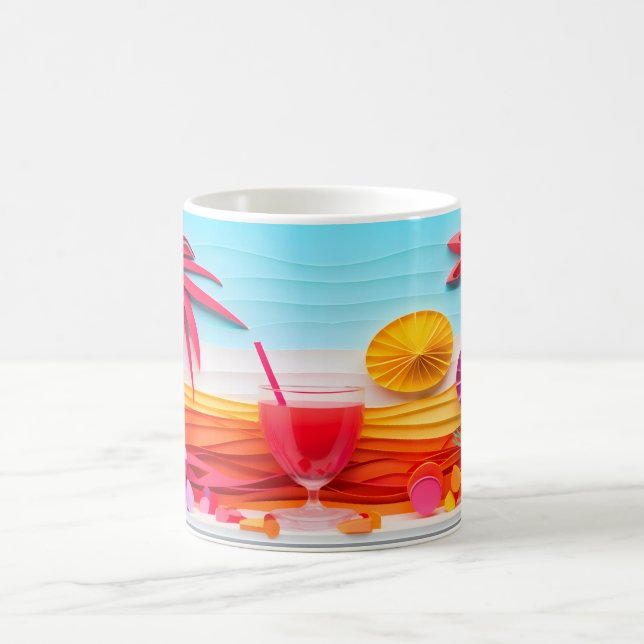 Caneca De Café coquetéis 3D (Centro)