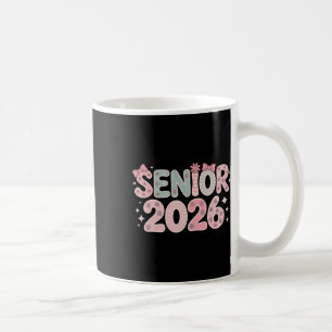 Caneca De Café Coquette Renda Floral Pastel Senior 2026 Senior 26