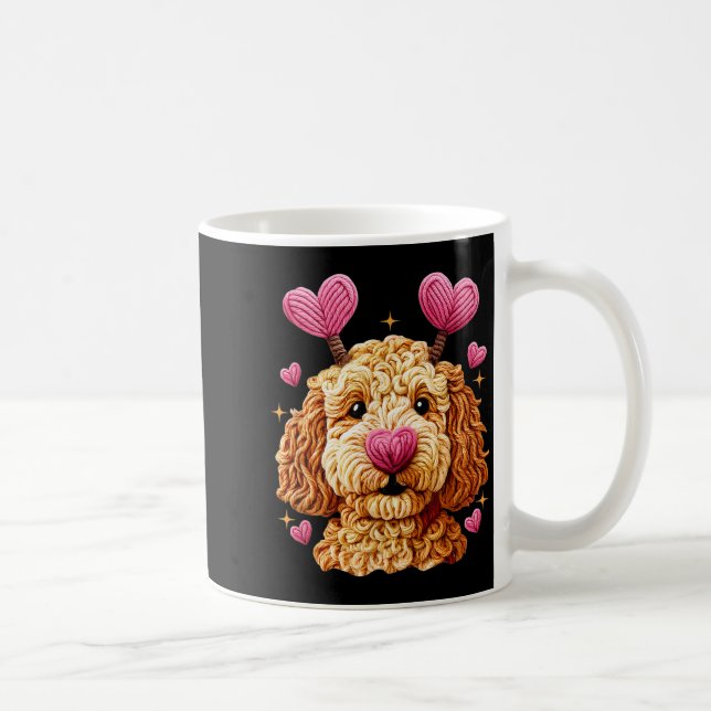 Caneca De Café Coquette Shamrock,patrick's Day Shamrock Meme 6 Fu (Direita)