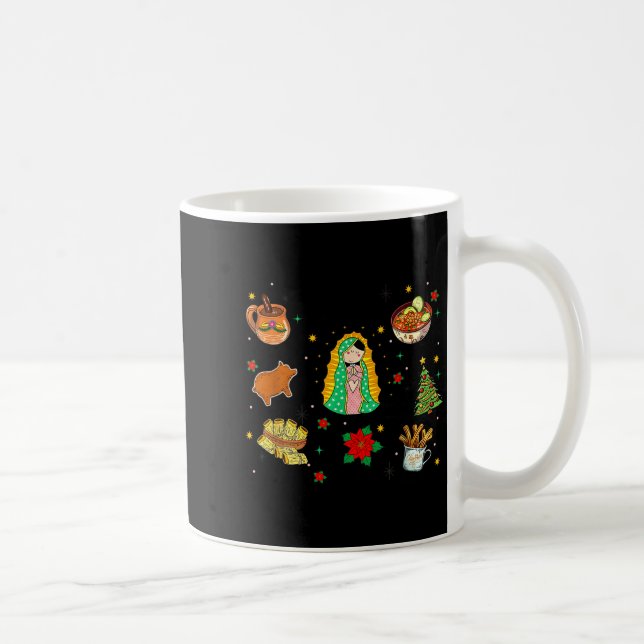 Caneca De Café Coquette Tis The Season Mexican Christmas Spanish  (Direita)