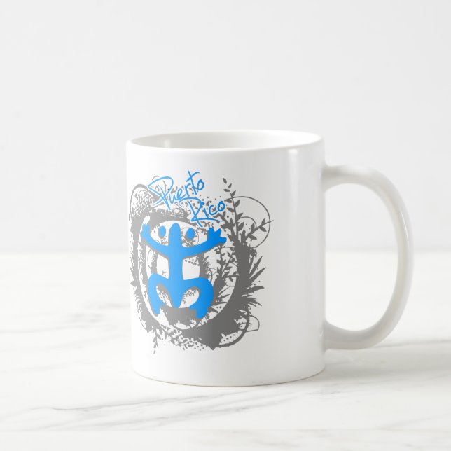 Caneca De Café Coqui Taino Puerto Rico (Direita)