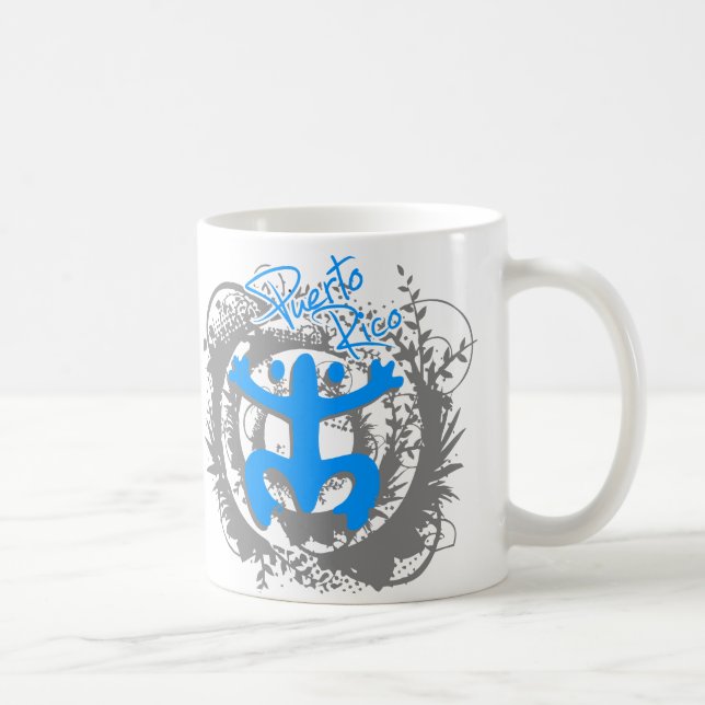 Caneca De Café Coqui Taino Puerto Rico (Direita)