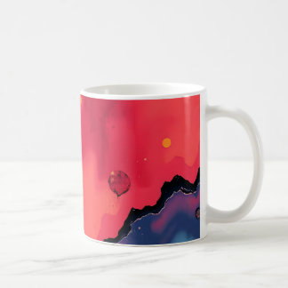 Caneca De Café Cor Abstrata Colorida