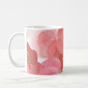 Caneca De Café Cor, abstrato, padrão uniforme diversificado com c