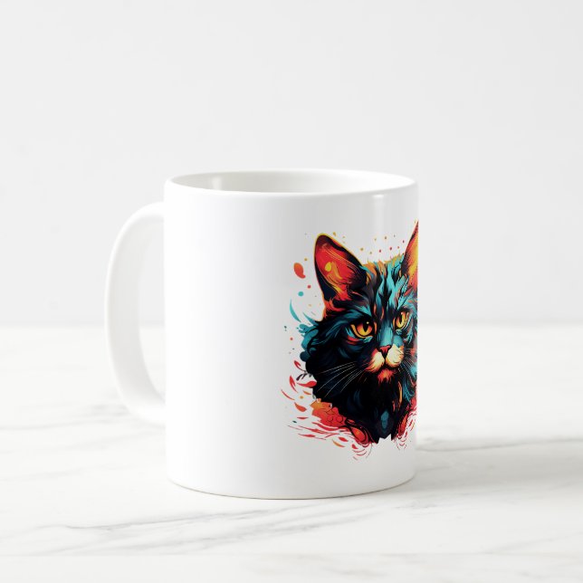 CANECA DE CAFÉ COR CAT (Frente Esquerda)