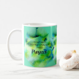 Caneca De Café Cor de Água da Cotação de Vida Inspiradora do Pros