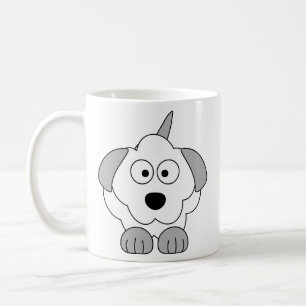 Caneca De Café Cor de Desenho Animado Animal