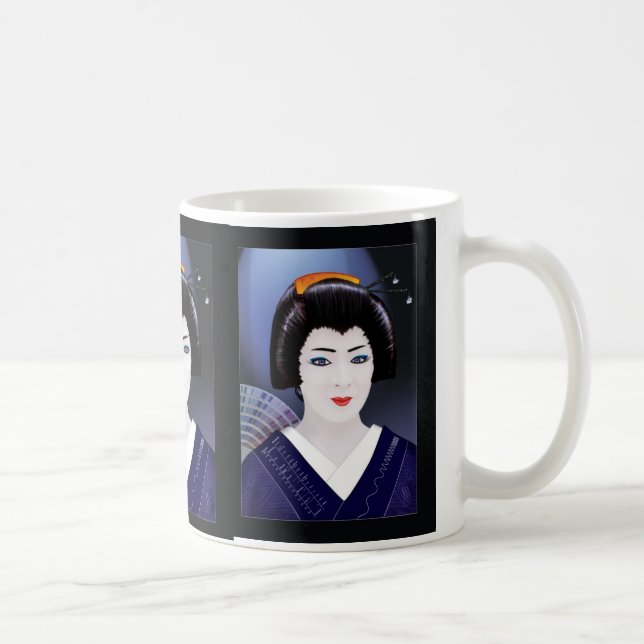Caneca De Café Cor Geisha (Direita)