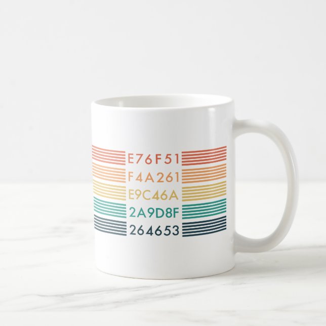 CANECA DE CAFÉ COR PALETTE MUG A001 (Direita)