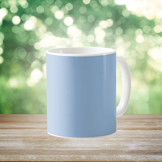 Caneca De Café Cor Sólida Carolina Azul (Criador carregado)