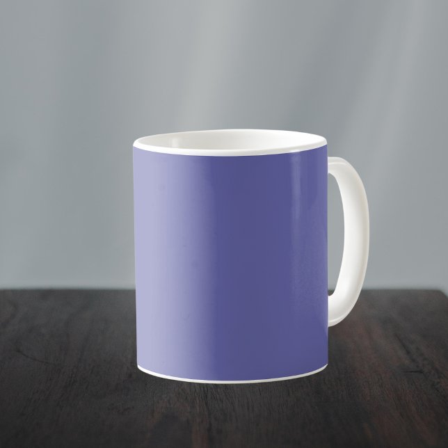 Caneca De Café Cor Sólida do Periwinkle (Criador carregado)