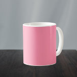Caneca De Café Cor Sólida Rosa Baker-Miller<br><div class="desc">Cor Sólida Rosa Baker-Miller</div>