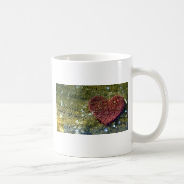 Caneca De Café Coração (Direita)