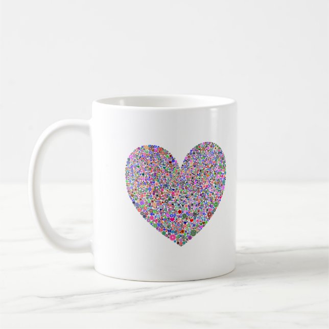 Caneca De Café Coração (Esquerda)