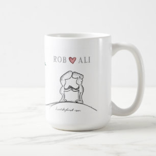 Caneca De Café Coração ALI do ROUBO