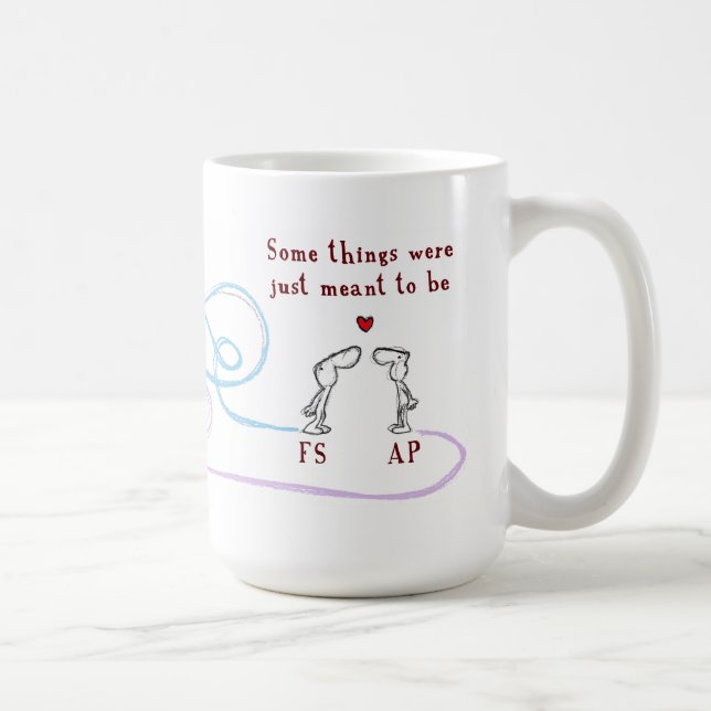 Caneca De Café Coração AP do FS (Direita)