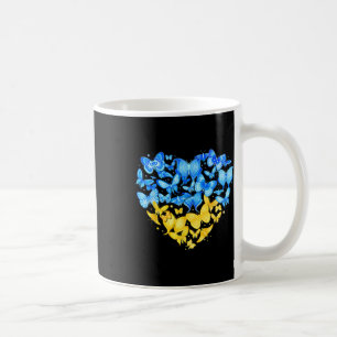 Caneca De Café Coração Coração Ucrânia Borboleta Ucrânia Girassol