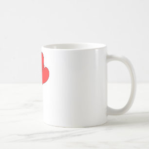 Caneca De Café coração corações valentine esposa namorada