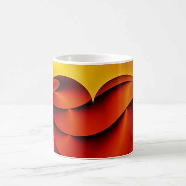 Caneca De Café Coração Da Vida (Centro)