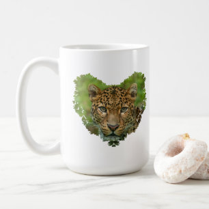 Caneca De Café Coração de Intensidade de Jaguar